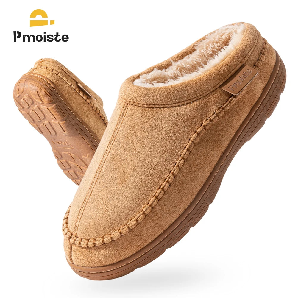 Men's Warm & Non-Slip Easy Slip-On Slippers