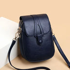 Petit Sac Bandoulière Vintage Femme en Cuir PU - Élégance Rétro & Format Pratique