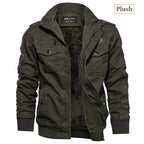 Veste U.S Army à Doublure Polaire Chaude - Homme