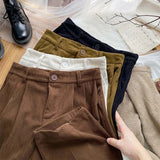 Pantalon en Velours Côtelé