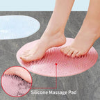Tapis de Massage Antidérapant en Silicone pour Salle de Bain