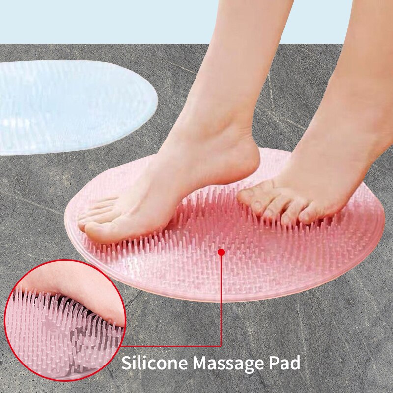 Tapis de Massage Antidérapant en Silicone pour Salle de Bain