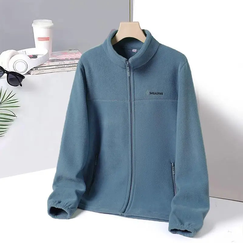 Women's Zipped Fleece Jacket – Warm & Lightweight