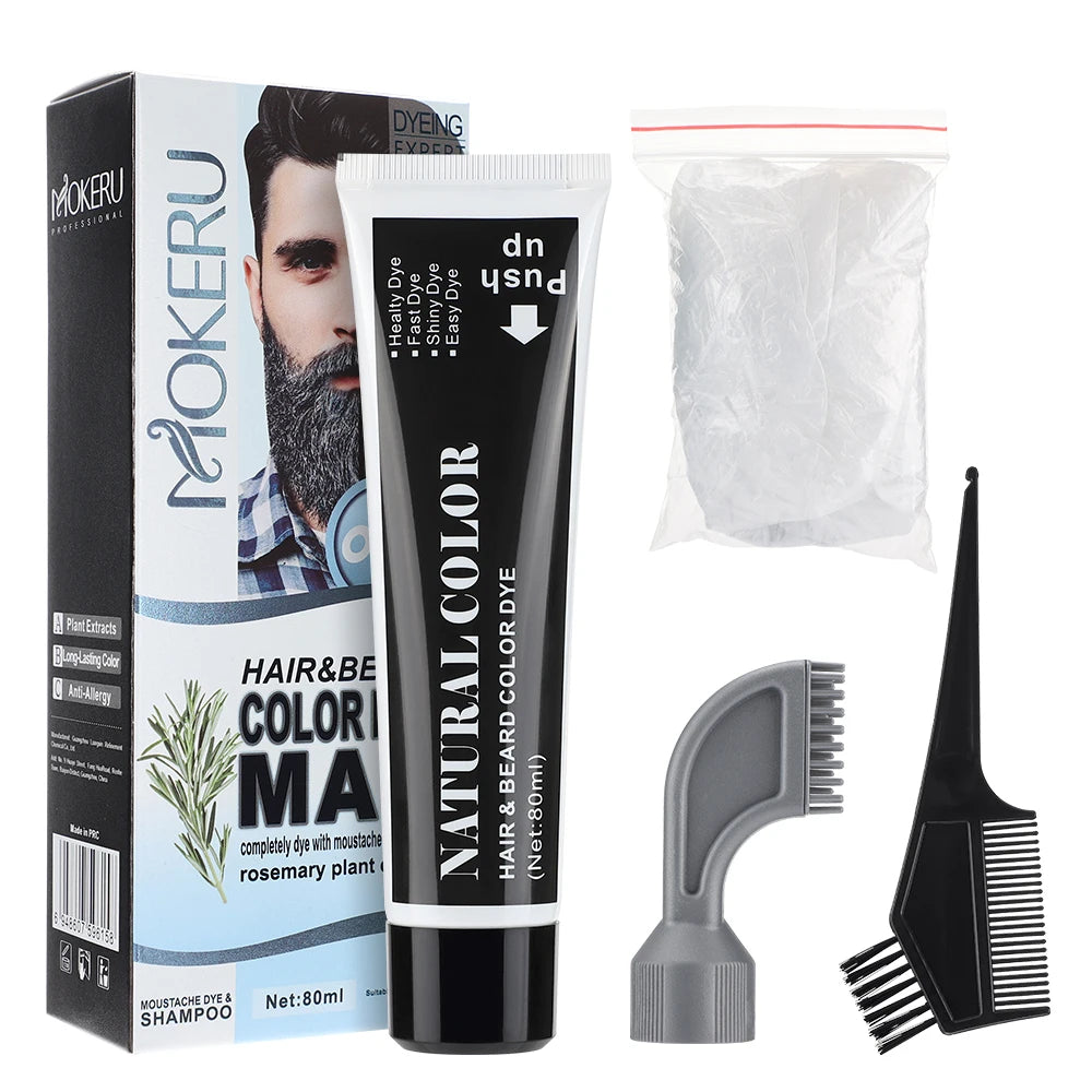 Semi-Permanent Beard Dye Kit