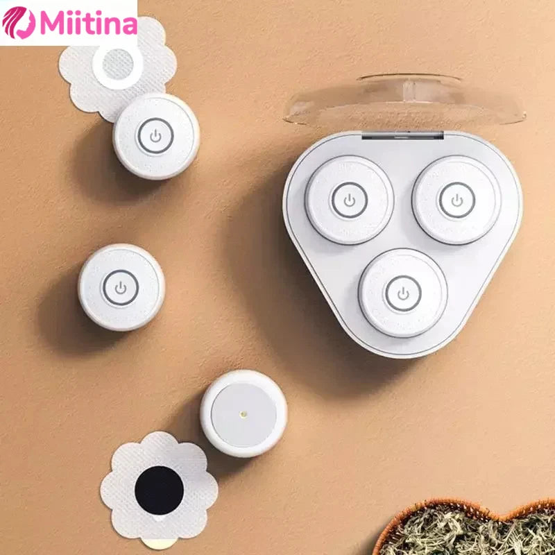 3x Mini Masseurs Chauffants Technique de la Moxibustion