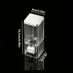 Distributeur de Savon Mural Transparent sans Perçage