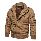 Veste U.S Army à Doublure Polaire Chaude - Homme