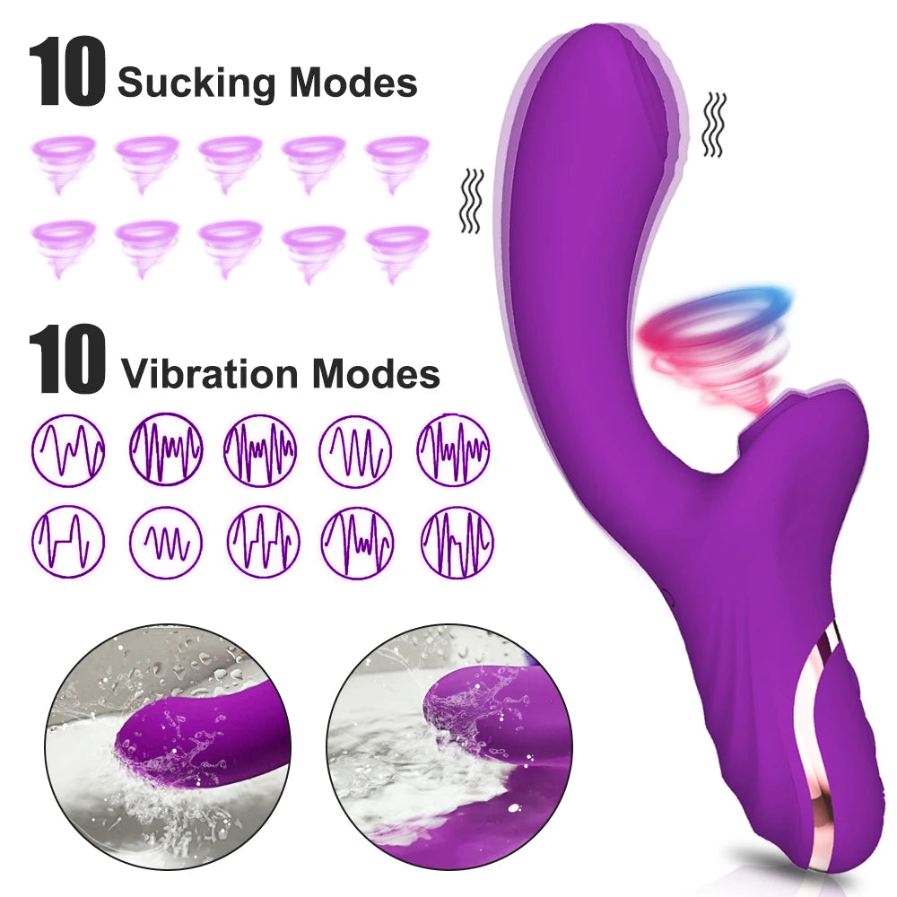 Vibromasseur à Succion