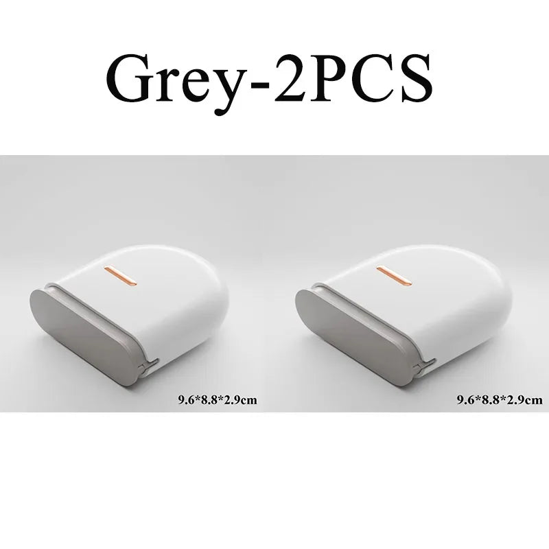 Travel Case for Aligners and Dentures with Double Compartment