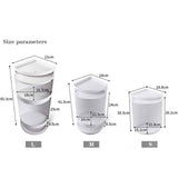 Etagère d'angle rotative 360°