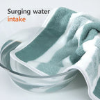 Serviette de bain rayée ULTRA absorbante et épaisse - 70x140cm