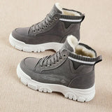 Bottines de Neige Fourrées et Imperméables - Femme