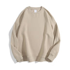 Sweat Shirt Mixte Surdimensionné à Col Rond
