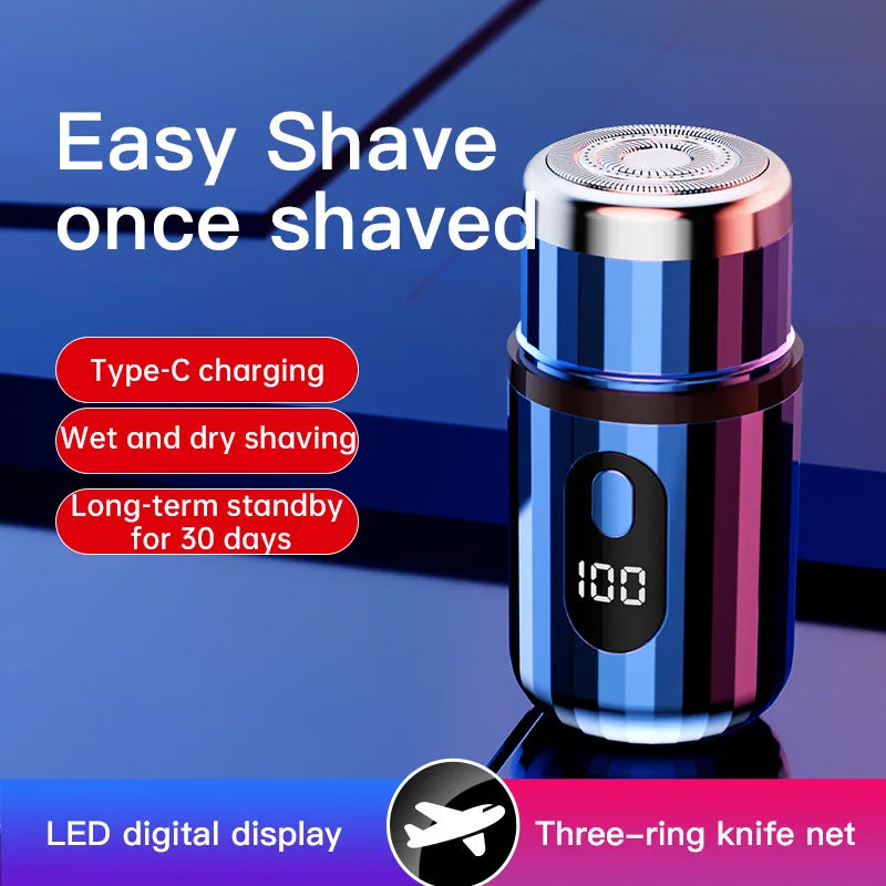 3D Electric Mini Shaver - Wet or Dry Shave