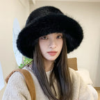 Chapeau Chic Effet Fourrure