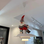 Décoration Peluche de Noël à Accrocher aux Rideaux & Supension