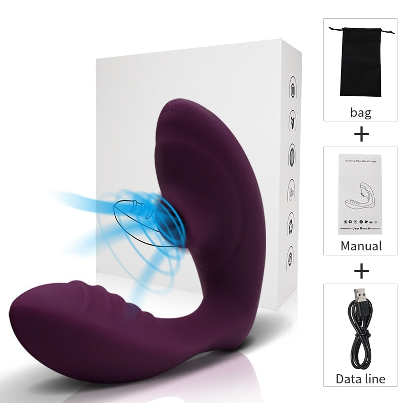 SUCKING - 2-in-1 Vibrator