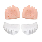 4x Silicone Forefoot Pads - Toe Alignment