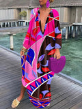 Robe de plage élégante bohème - Motifs