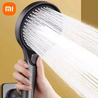 High-Pressure Shower Head with 3 Powerful Spray Settings