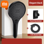 High-Pressure Shower Head with 3 Powerful Spray Settings