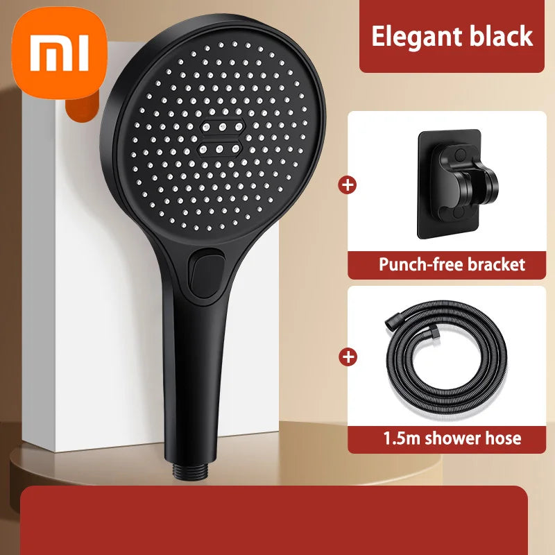 High-Pressure Shower Head with 3 Powerful Spray Settings