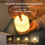 Lampe de chevet LED et tactile - 3 couleurs