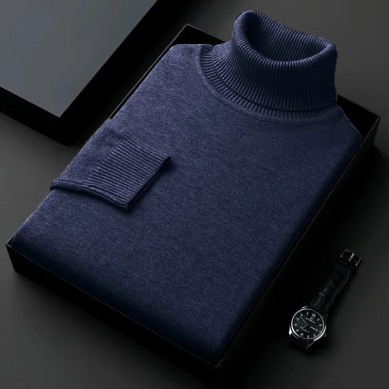 Men's Vintage Turtleneck Sweater