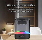 Wireless mini Bluetooth speaker with high-efficiency amplifier