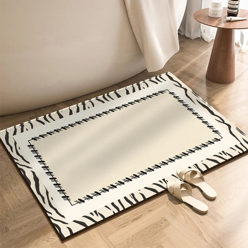 Tapis Douche Innovant - Absorption & Séchage Express