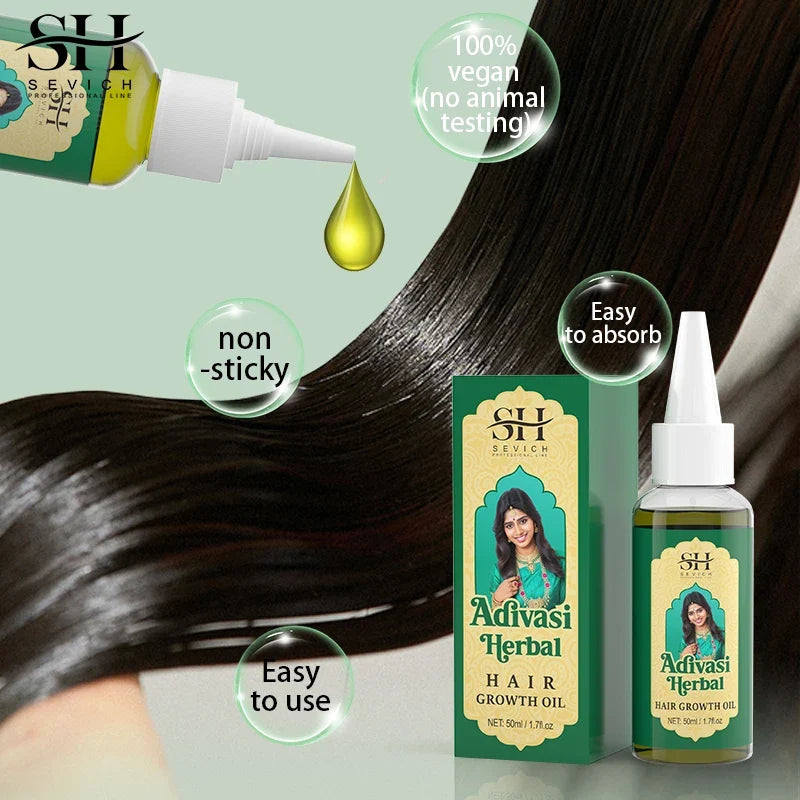 Huile Indienne de Pousse Cheveux