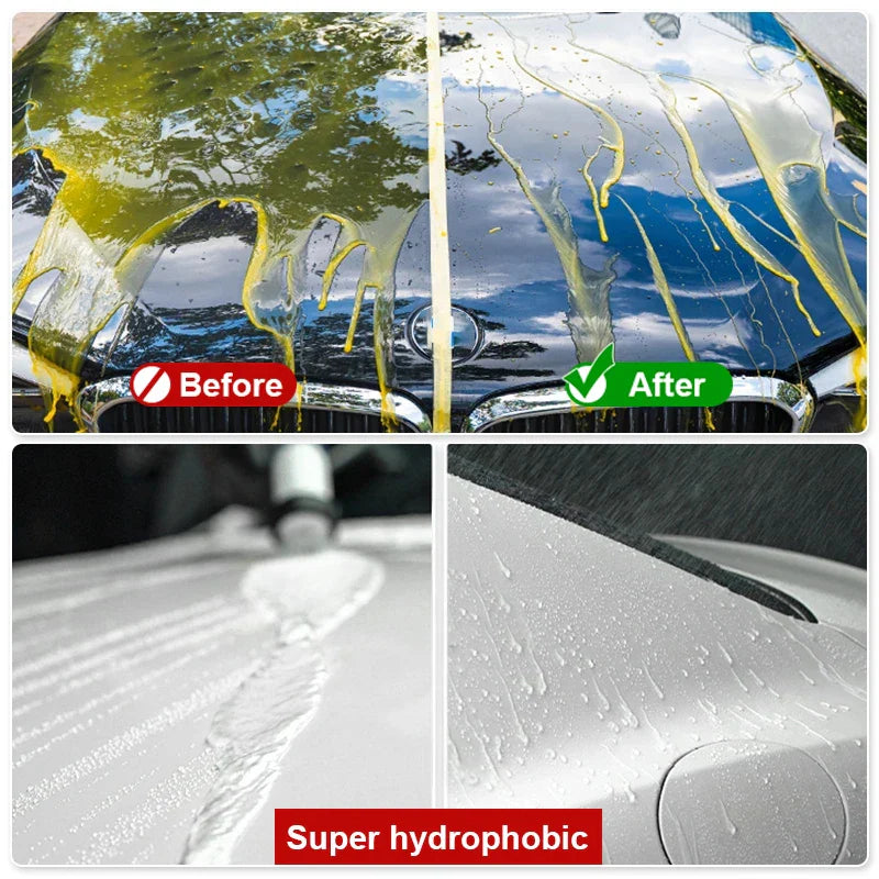 3-in-1 Car Ceramic Coating - FREE Sponge + Cloth