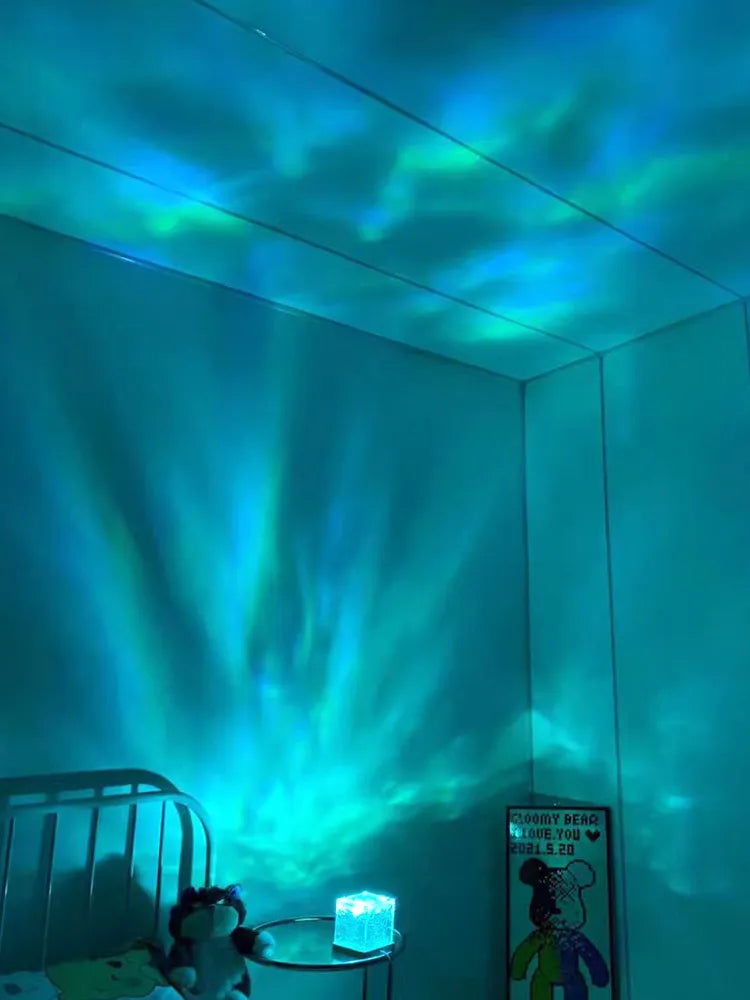 Lampe Cristal Ondulation - 16 Lumières