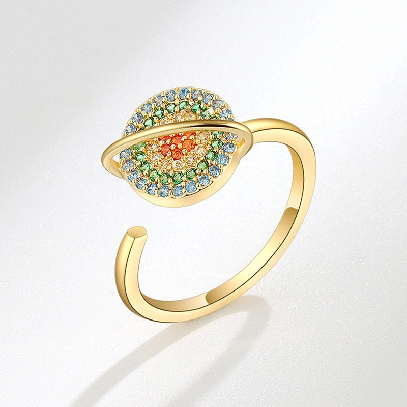 Bague d'anxiété ajustable pour femme