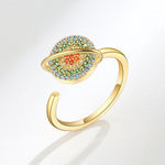 Bague d'anxiété ajustable pour femme