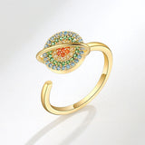 Bague d'anxiété ajustable pour femme