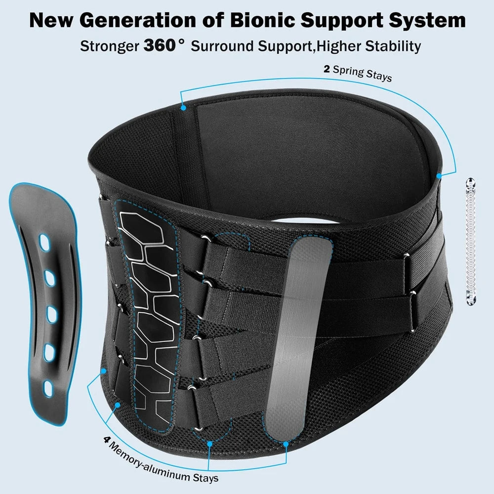 Ceinture Dos Ergonomique avec Maintien 360°