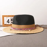 Chapeau de Paille d'été Style Bohème