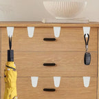 Pack of 30 Transparent Clip Hooks for drawers, doors...