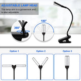 Lampe de Lecture Clip Double Tête