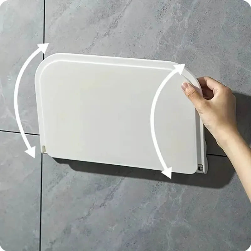 Foldable Wall Shelf No Drilling Required – Space Saving