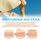 Stick Solaire SPF 50 Invisible pour Visage et Zones Sensibles - 1 OFFERT