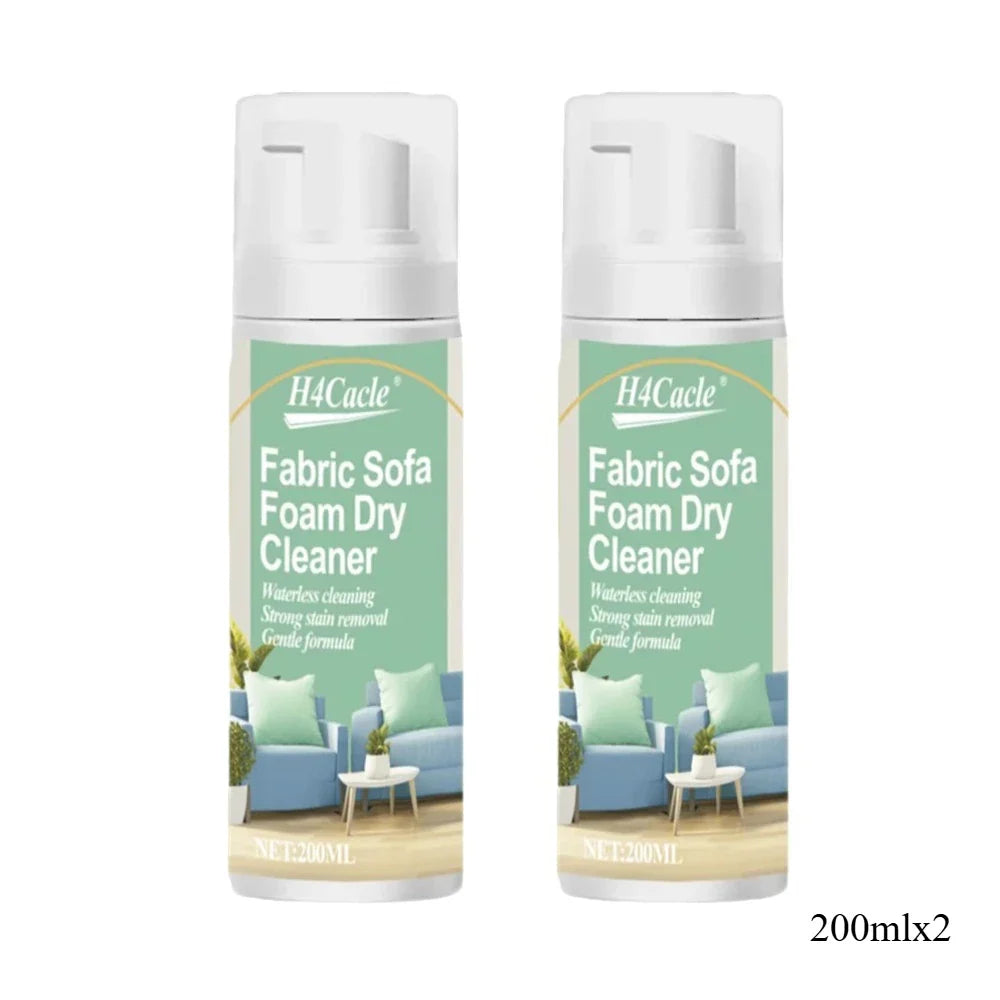 2x Fabric Dry Foam Stain Removers - Mattresses, Sofas, Carpets...