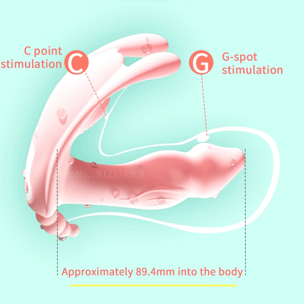 PANTY VIBRATOR - Discreet mini vibrator for panties with remote control