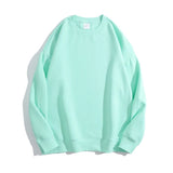 Sweat Shirt Mixte Surdimensionné à Col Rond
