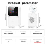 Sonnette intelligente vidéo sans fil WiFi