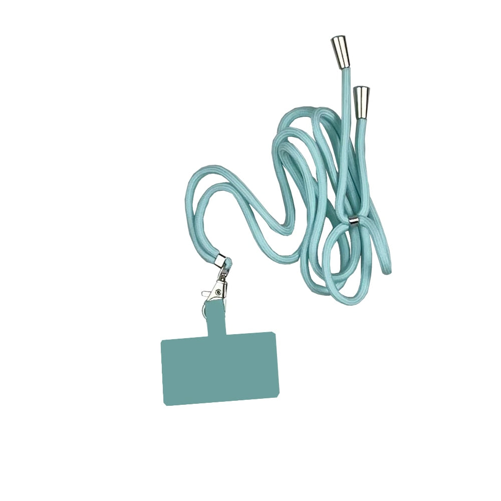 Universal phone lanyard with adjustable strap