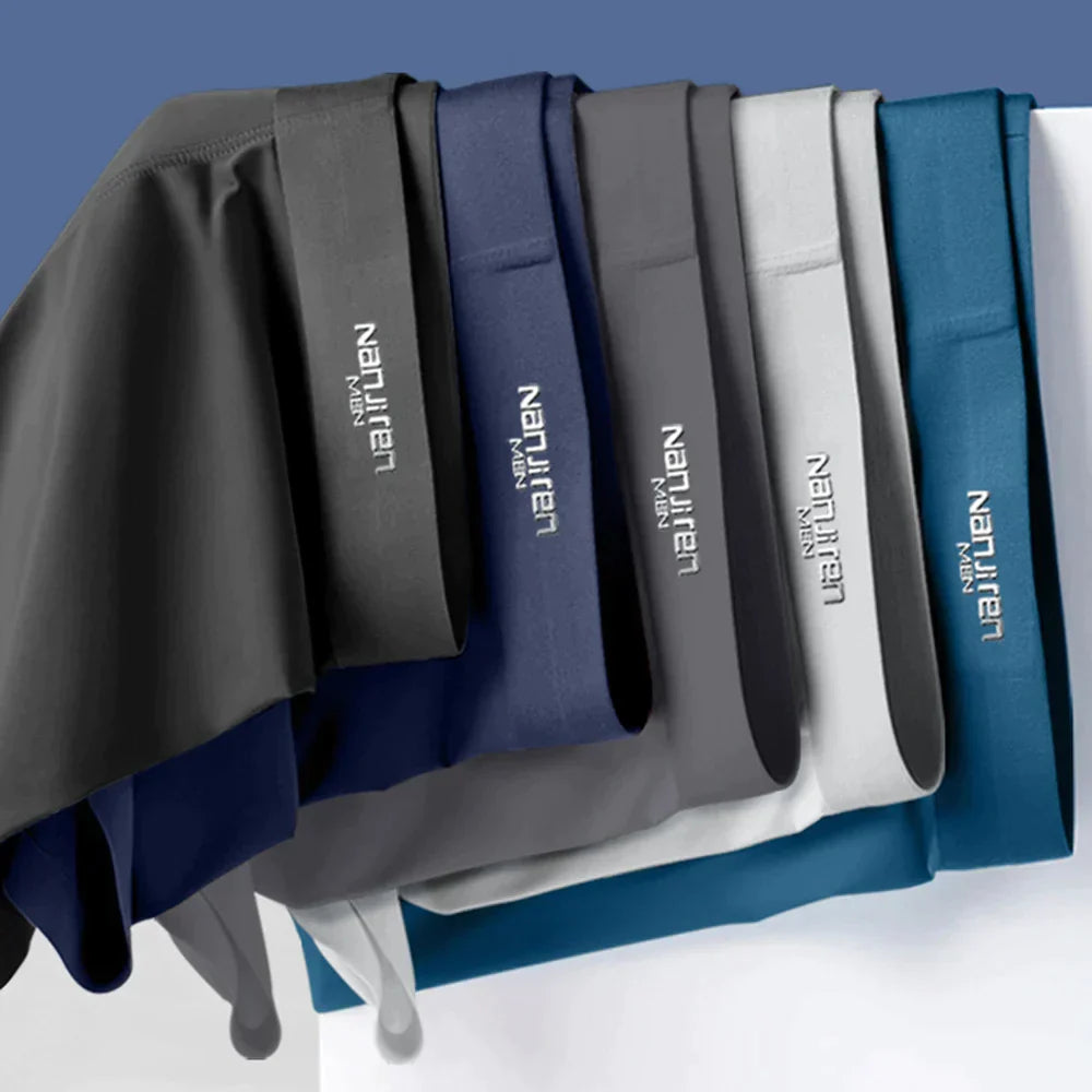 Pack of 5 ice silk boxers