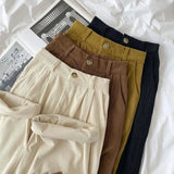 Pantalon en Velours Côtelé