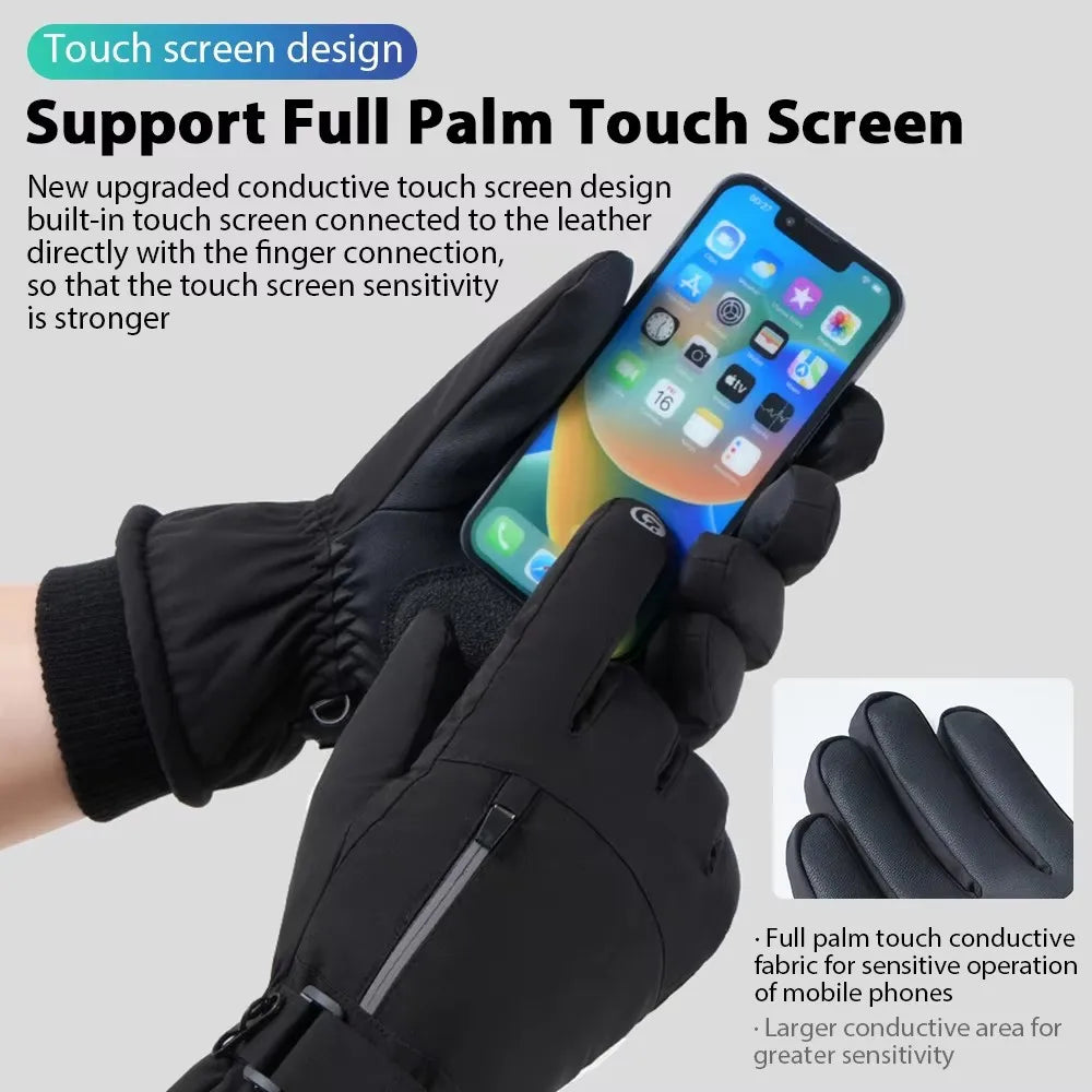 Gants Hiver -40°C Imperméables avec Isolation 3M